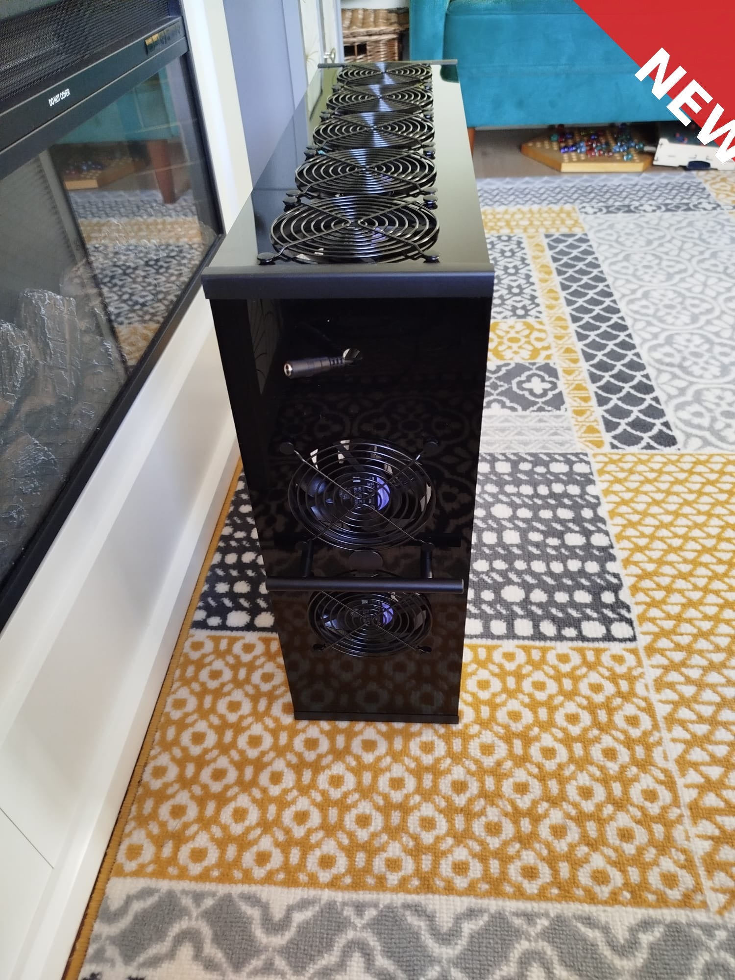 Luggable Ultra XL Obsidian — Premium Black Acrylic Air Purifier
